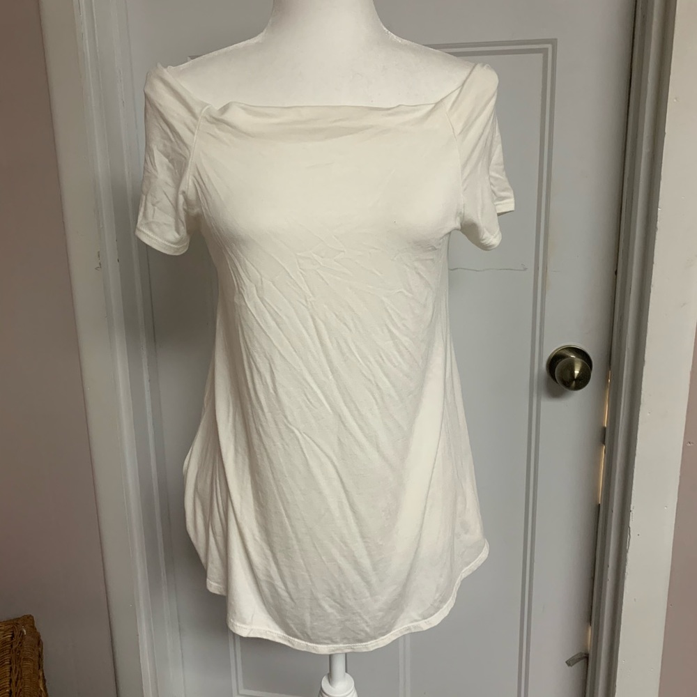 Off Shoulder Maternity Top